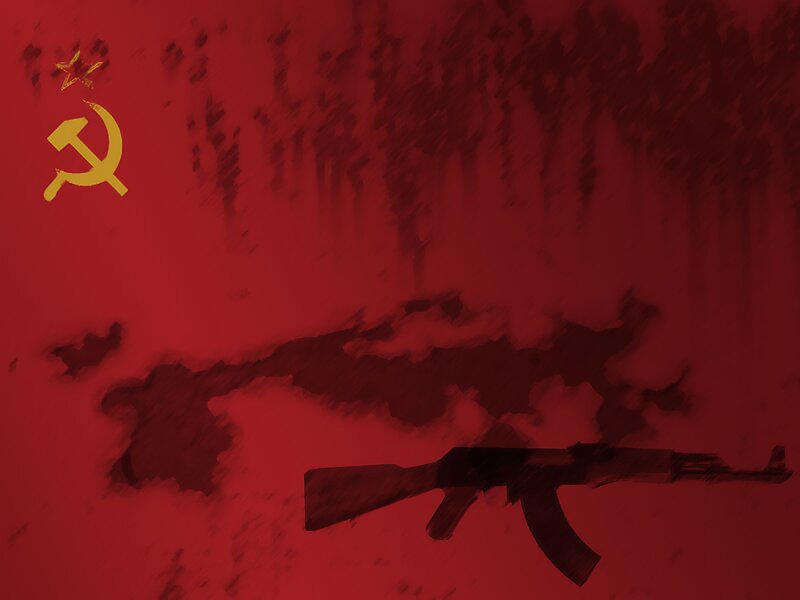 AK-47 Rifle — Red