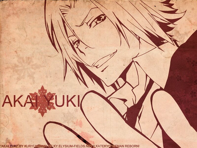 Akai Yuki anime character art