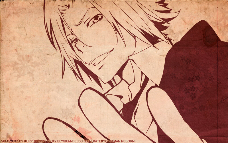 Akai Yuki anime character art