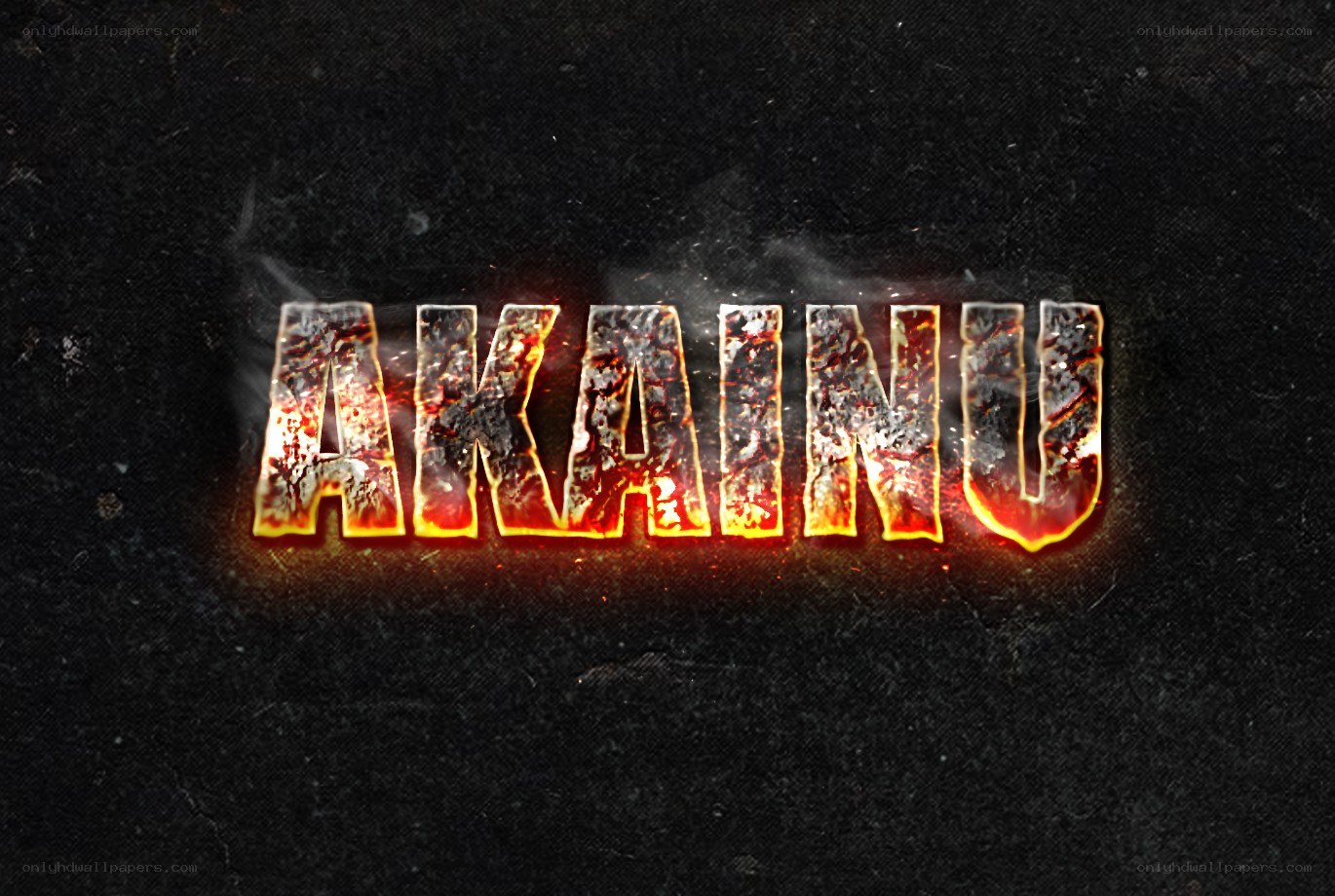 Akainu text effect