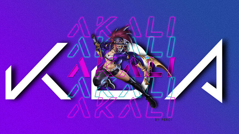 Akali Character Artwork