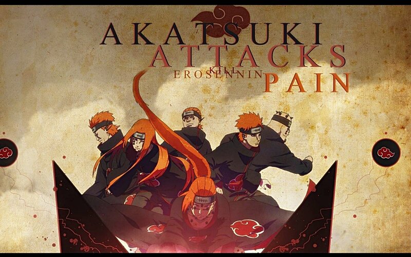 Akatsuki attacks pain