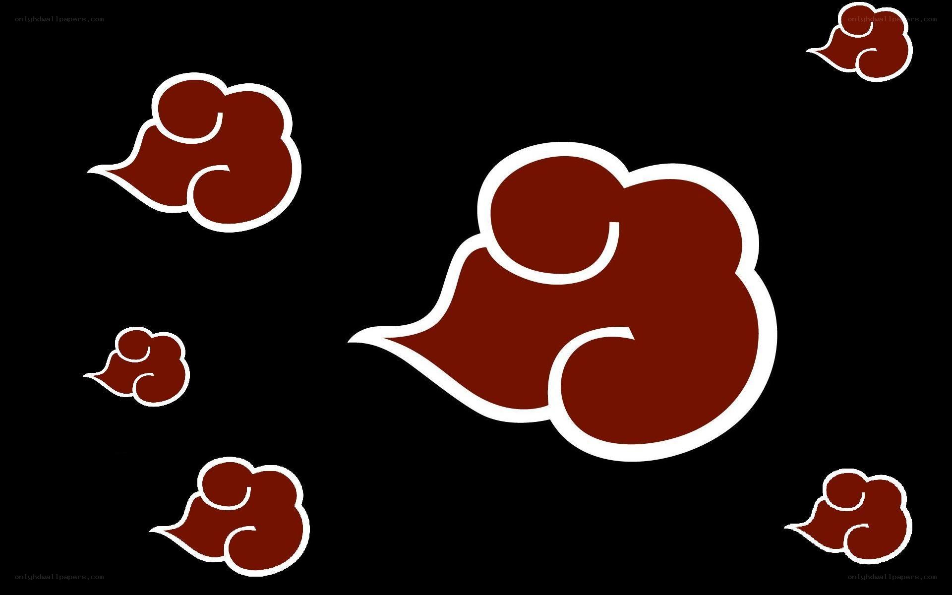 Akatsuki cloud symbols