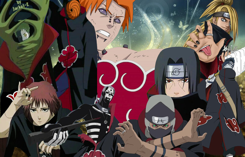 Akatsuki group collage