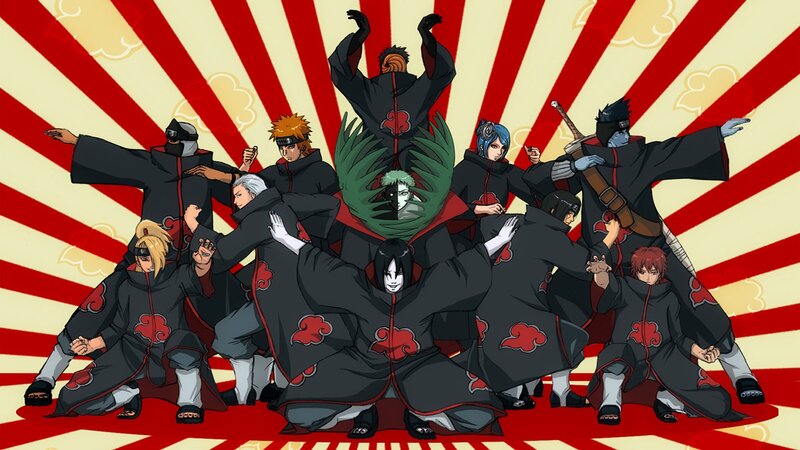 Akatsuki group pose