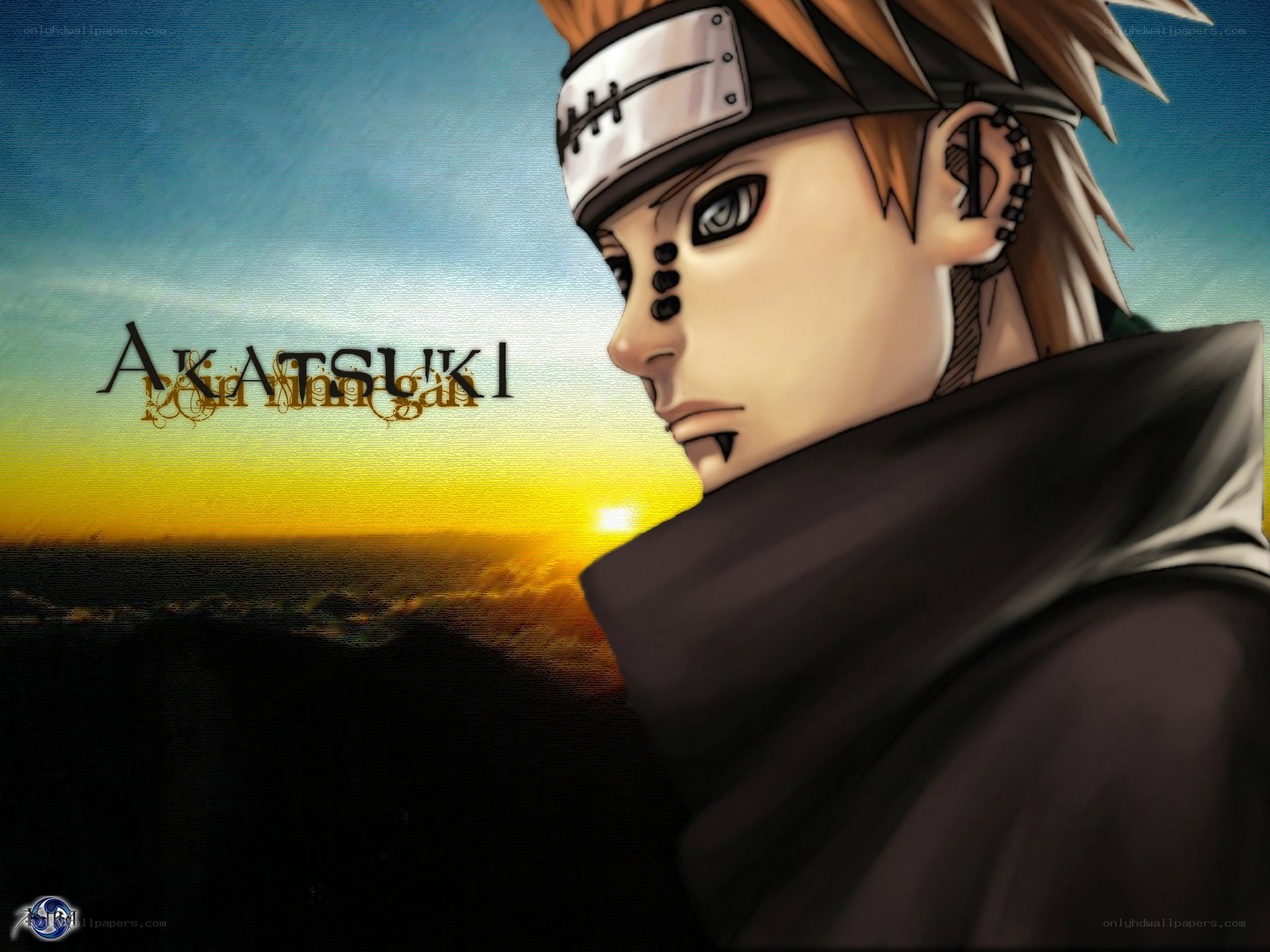 Akatsuki member at sunset