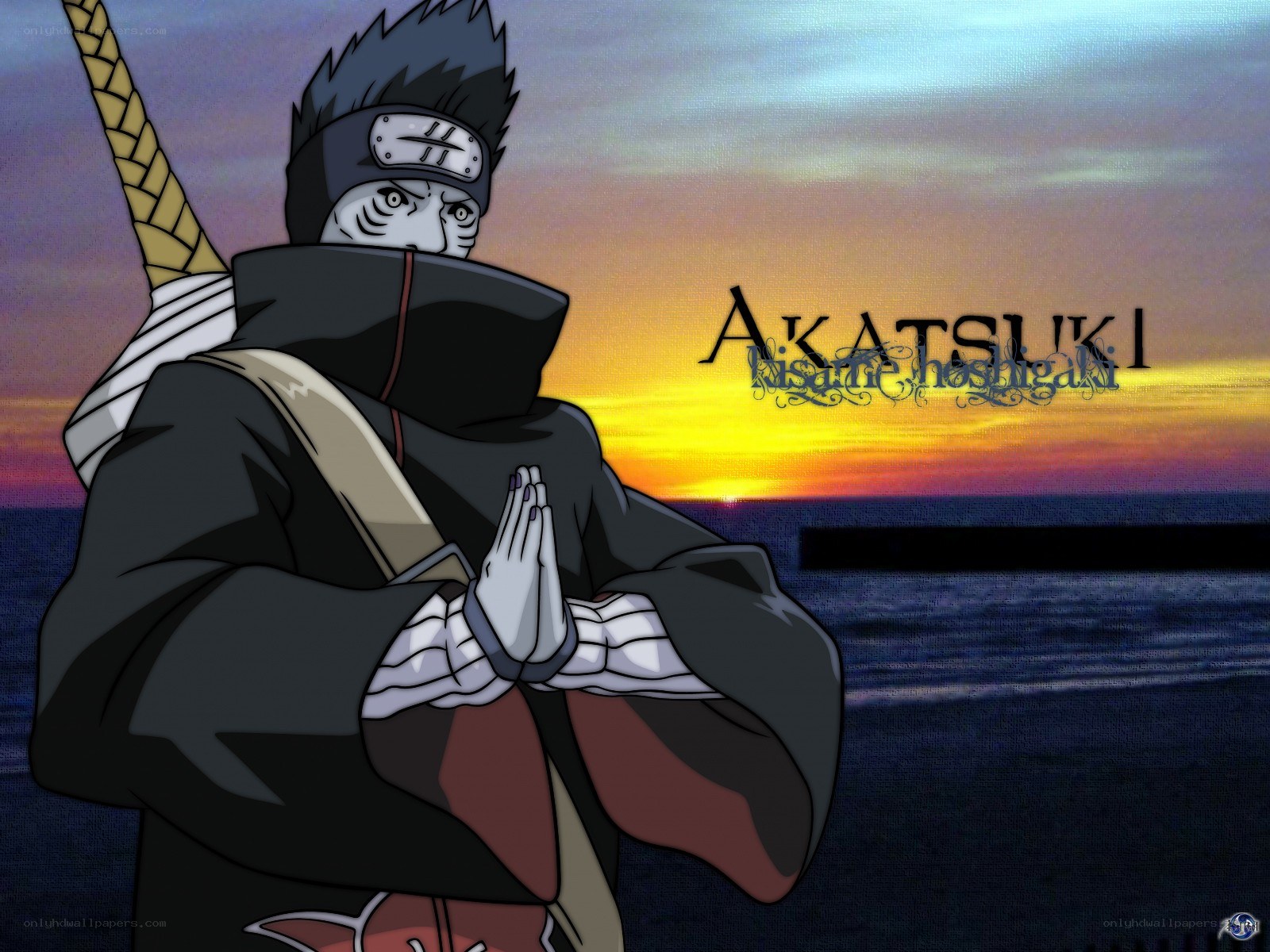 Akatsuki member at sunset