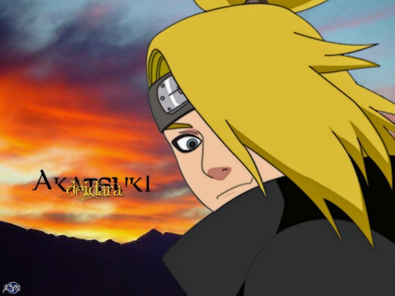 Akatsuki member at sunset