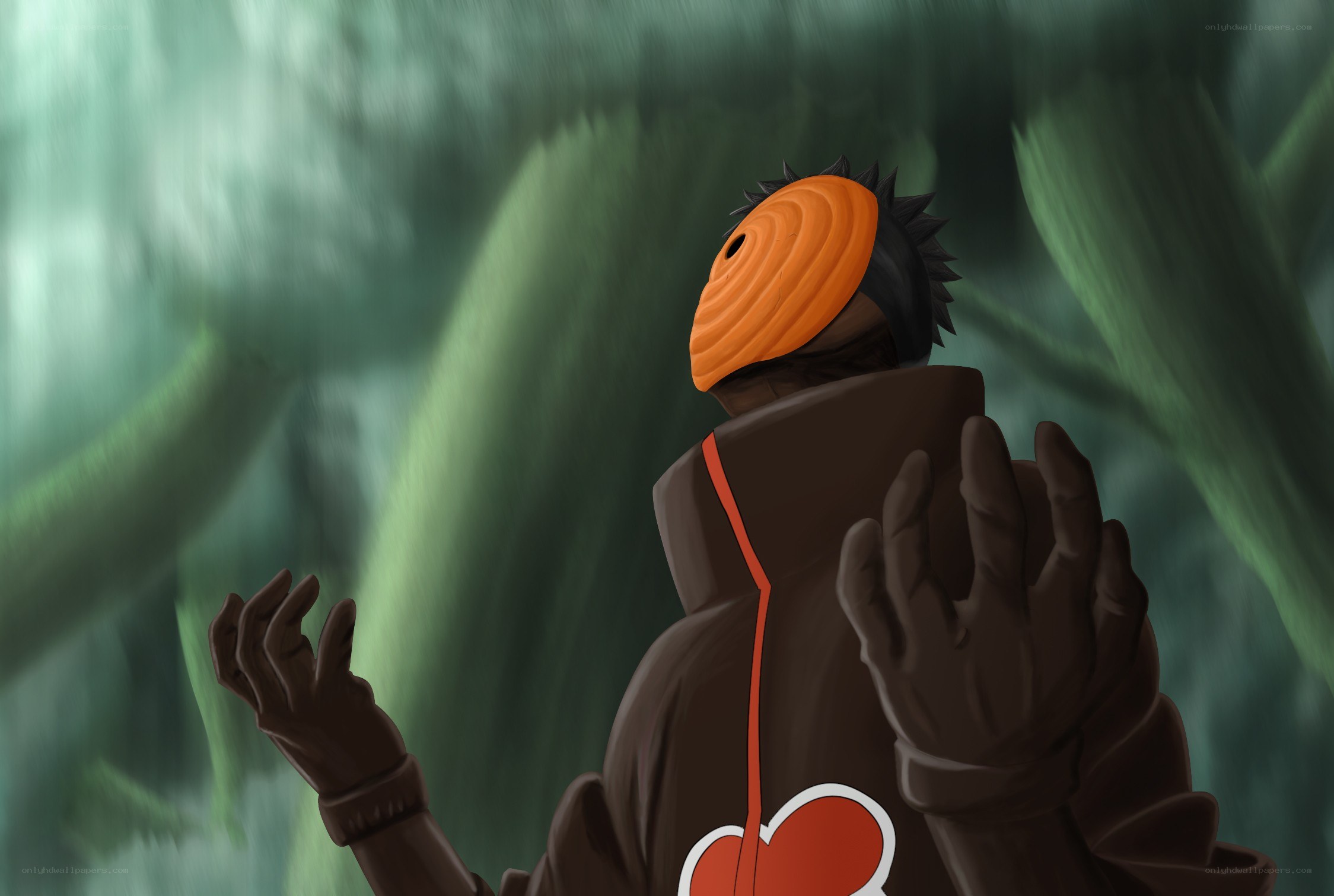 Akatsuki member in forest