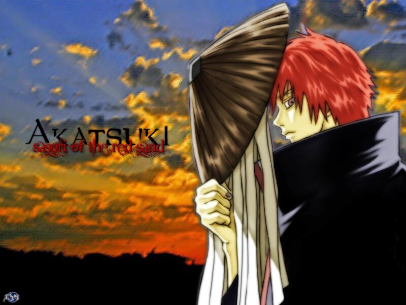Akatsuki member with red hair