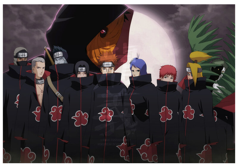 Akatsuki Members — Black