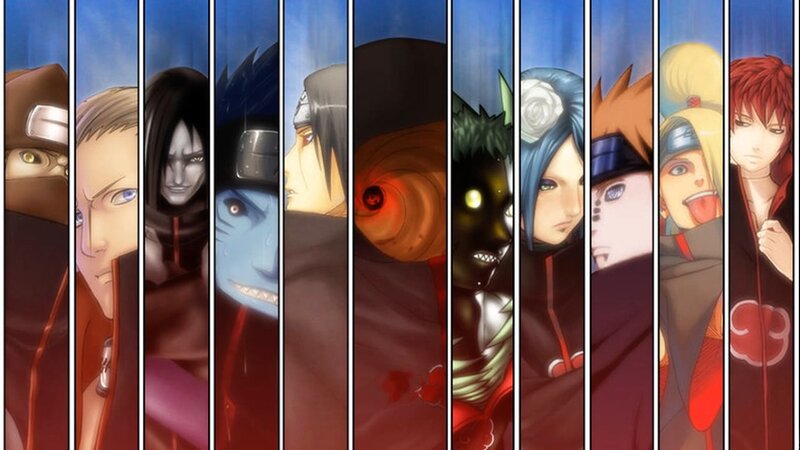 Akatsuki Members — Blue