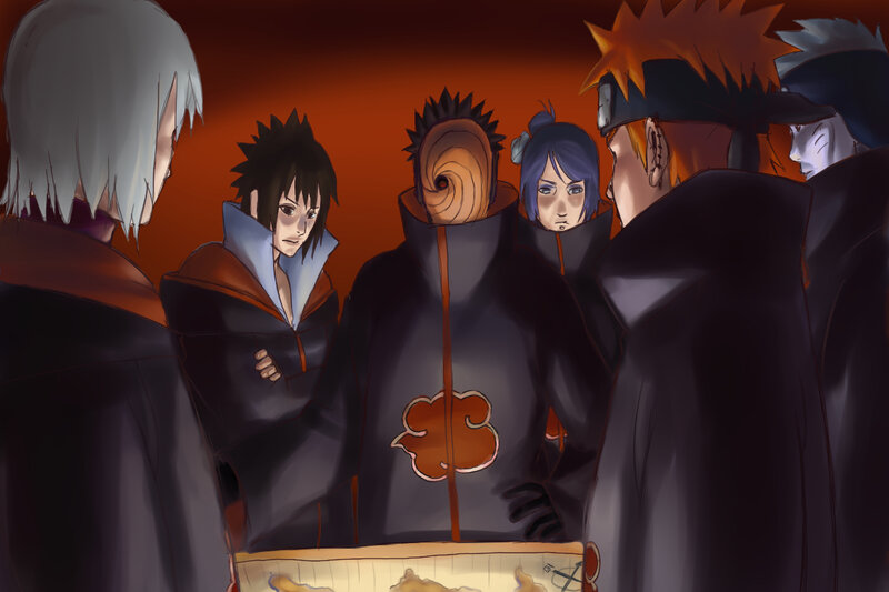 Akatsuki members gathered