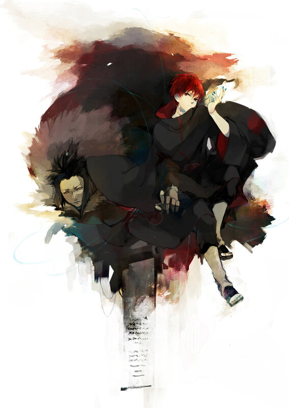 Akatsuki members in action