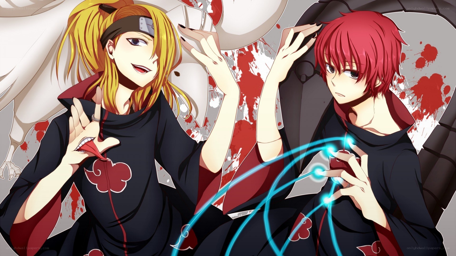 Akatsuki members in action