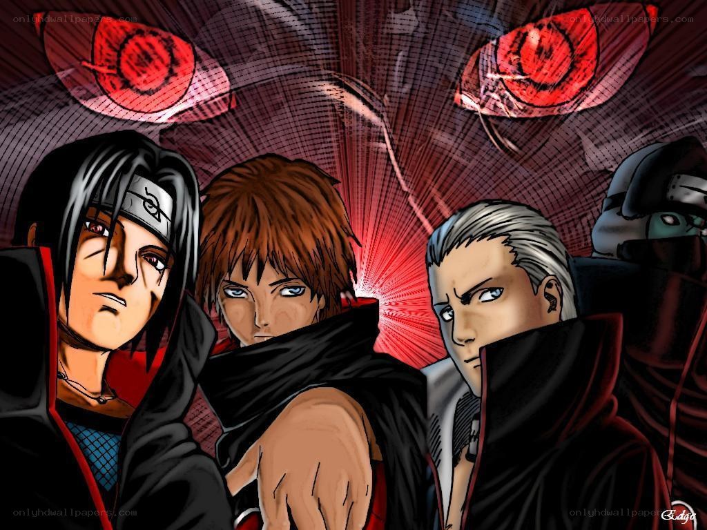Akatsuki members in action