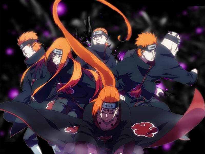Akatsuki Members in Cloak