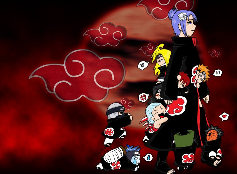 Akatsuki Members in Group