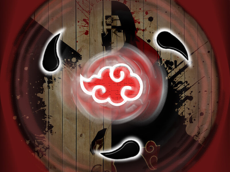 Akatsuki symbol with character