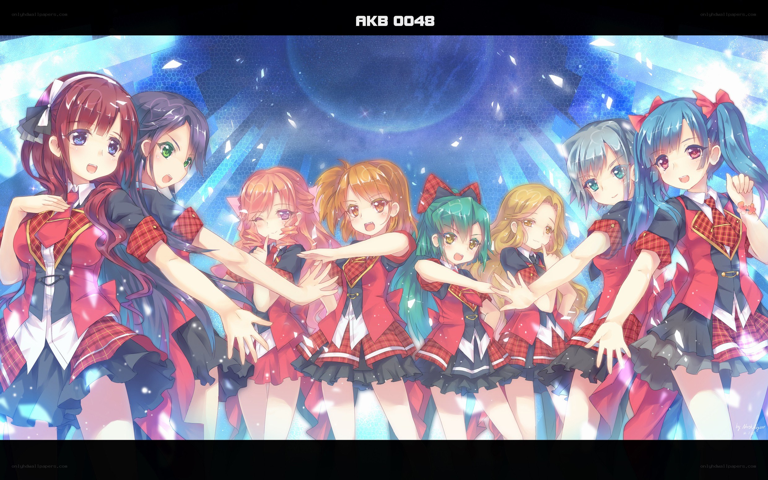 AKB0048 anime girls