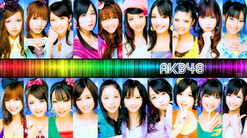 AKB48 group portrait