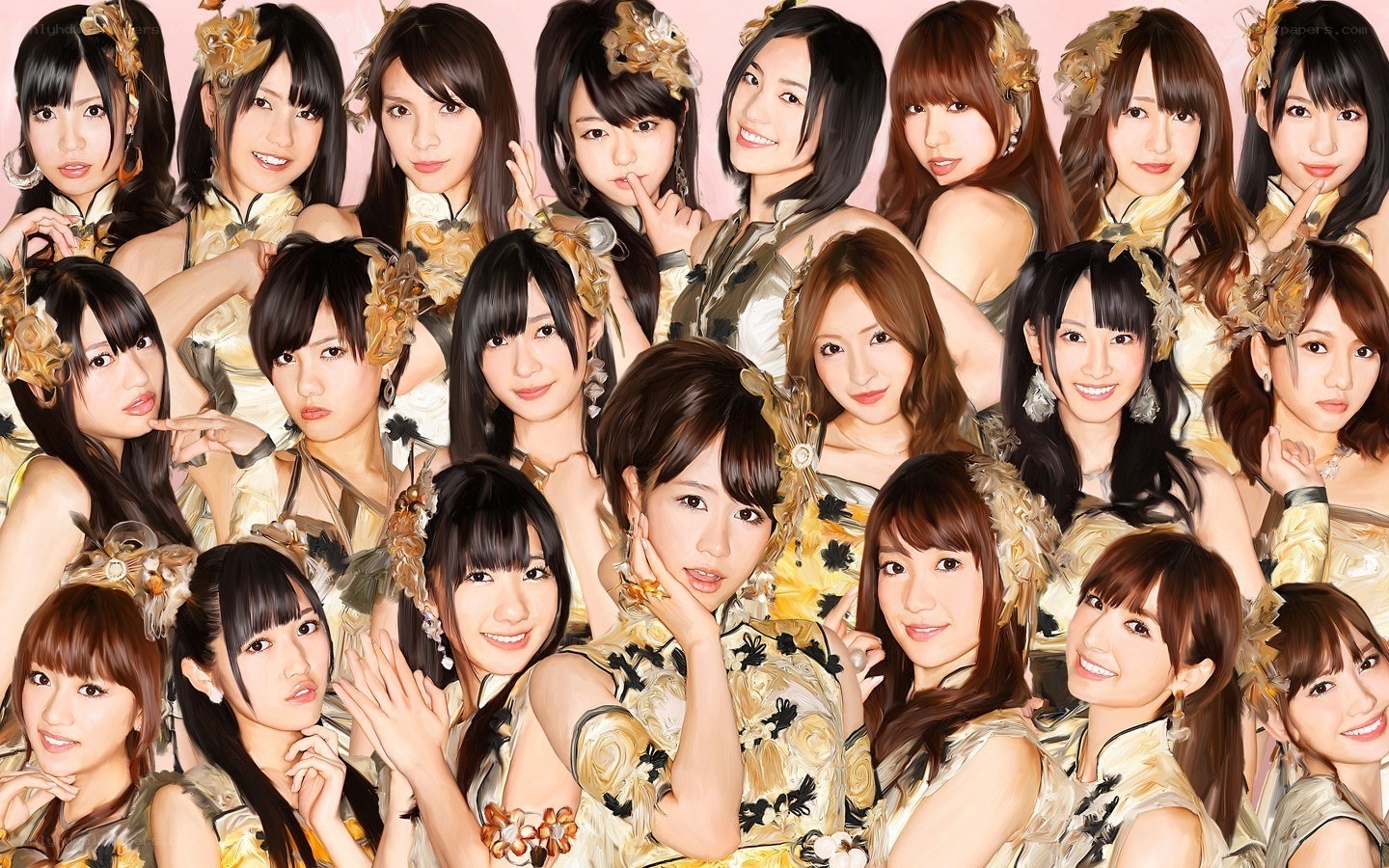 AKB48 group portrait
