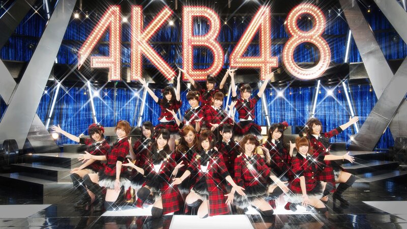 AKB48 Members on Stage