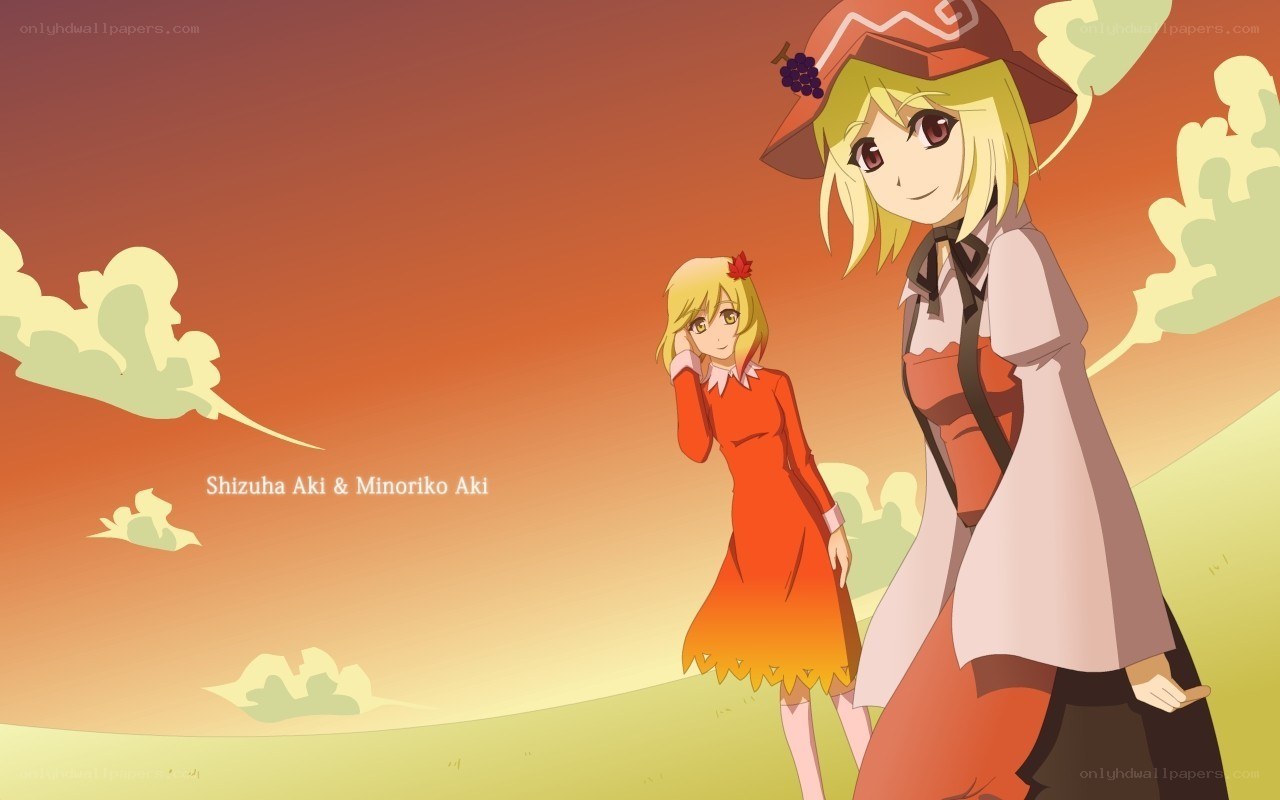 Aki sisters in sunset