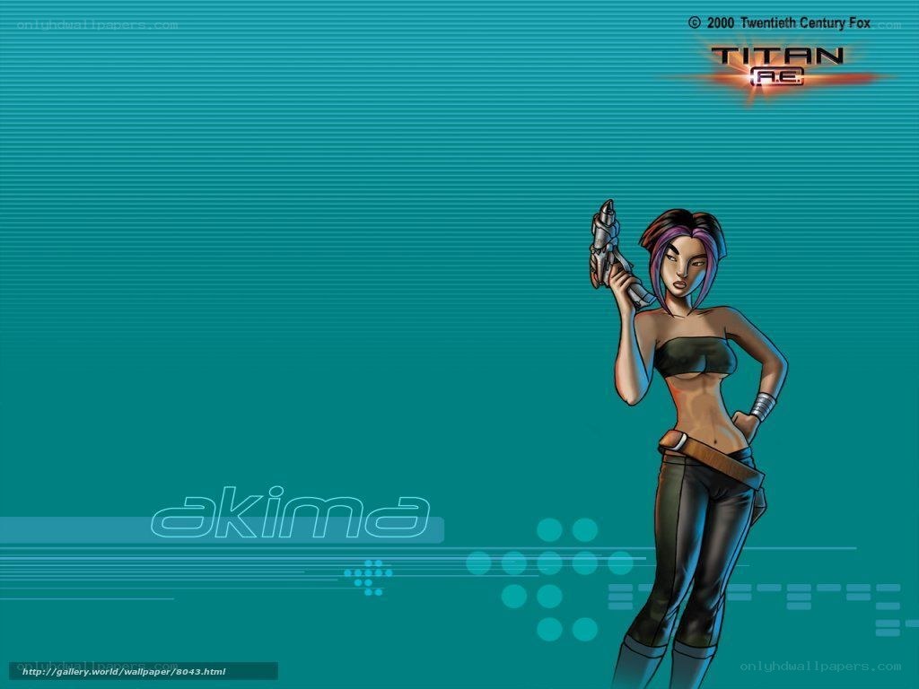 Akima from Titan A.E.