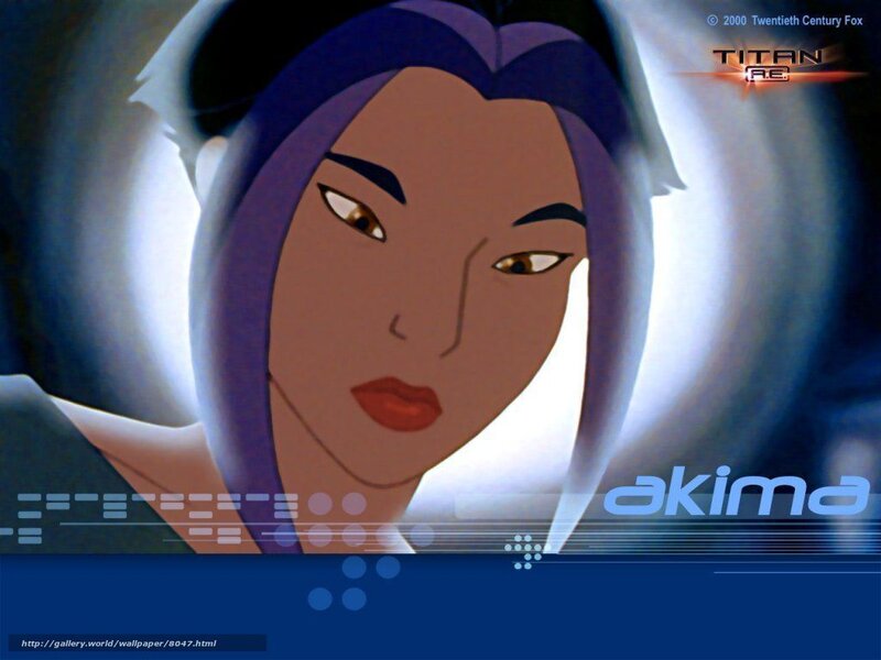 Akima from Titan AE