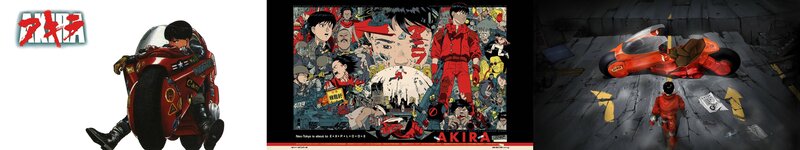 Akira anime promotional art