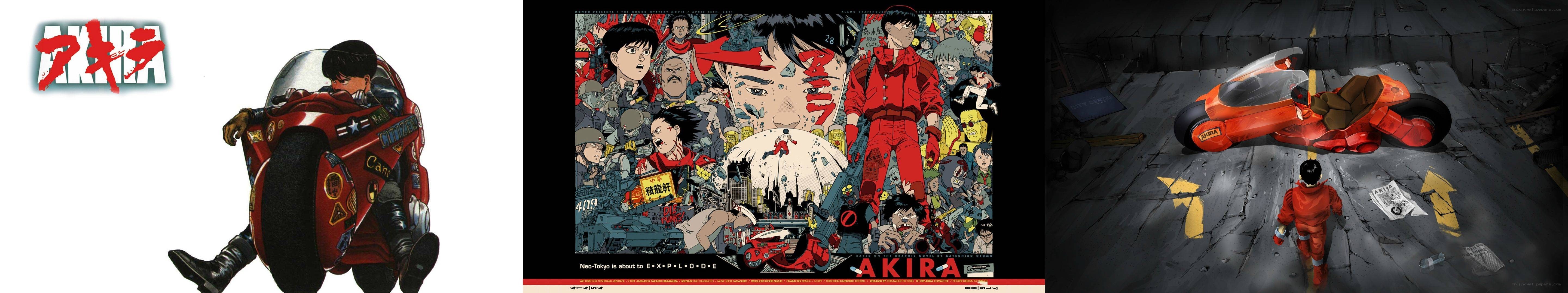 Akira anime promotional art