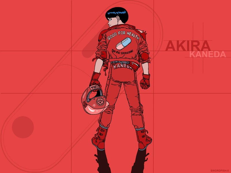 Akira Kameda character art
