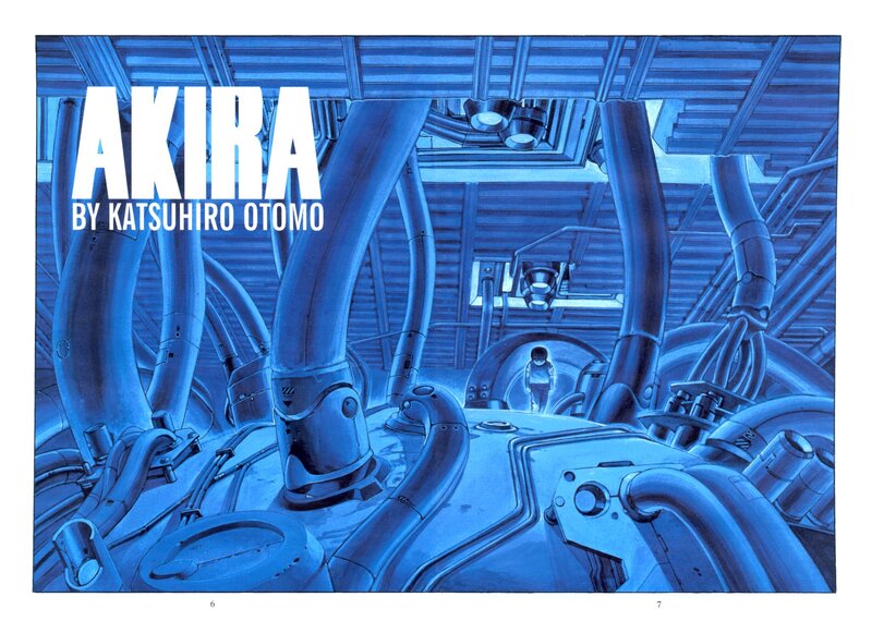 Akira manga cover art