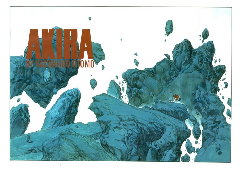 Akira manga cover art
