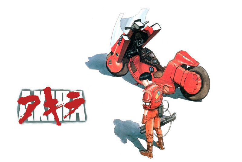 Akira motorcycle artwork