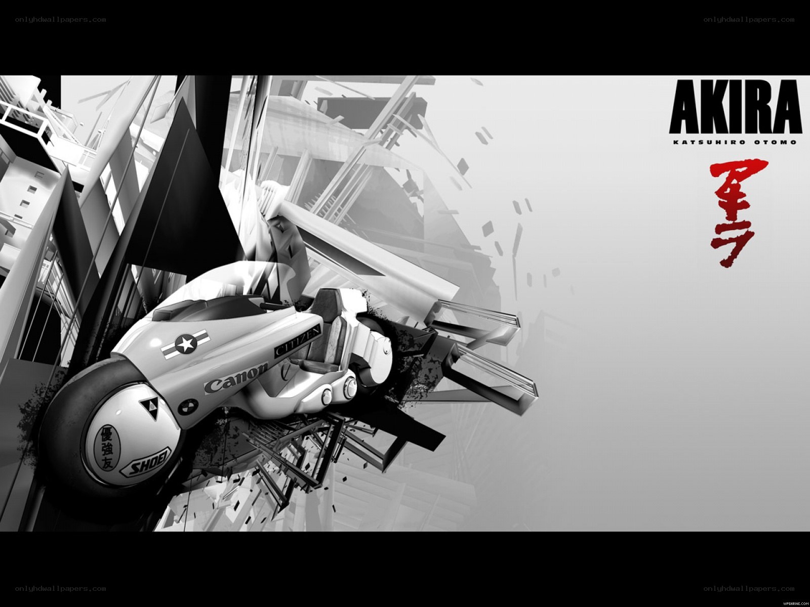 Akira motorcycle crash