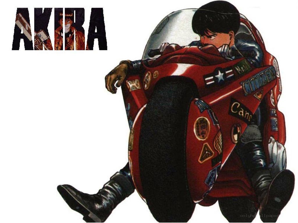 Akira motorcycle scene