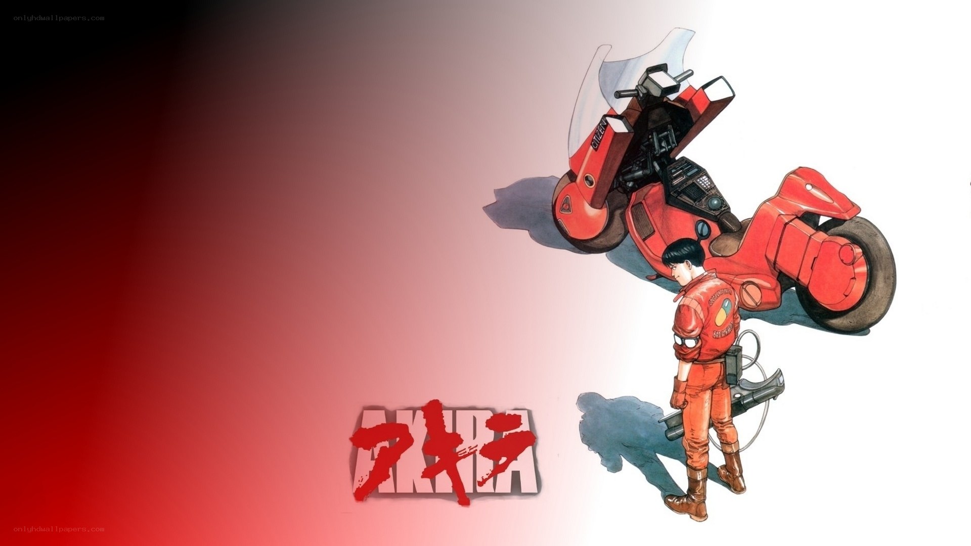 Akira motorcycle scene