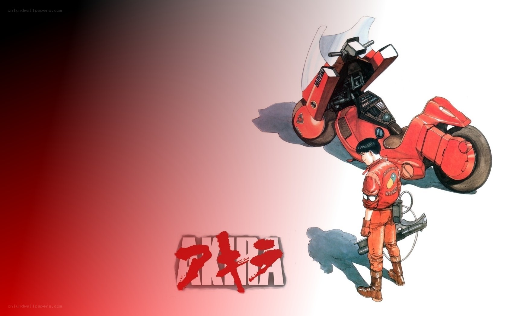 Akira motorcycle scene