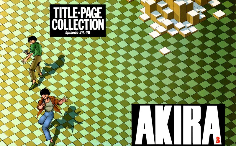 Akira title page collection