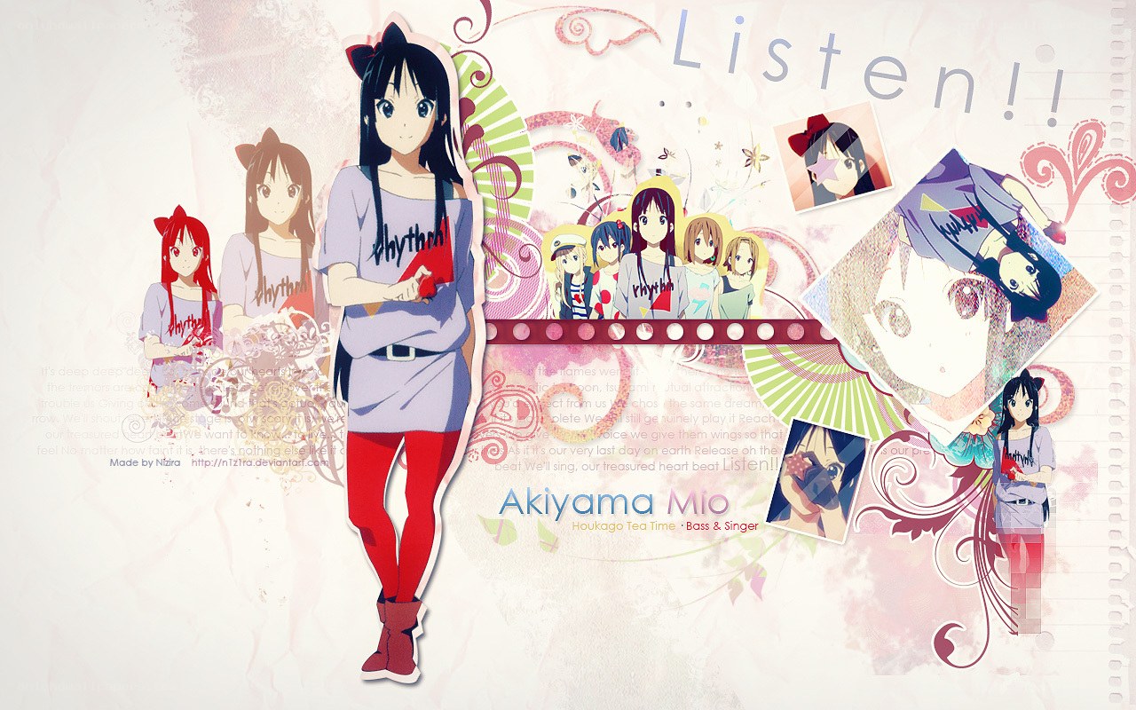 Akiyama Mio collage