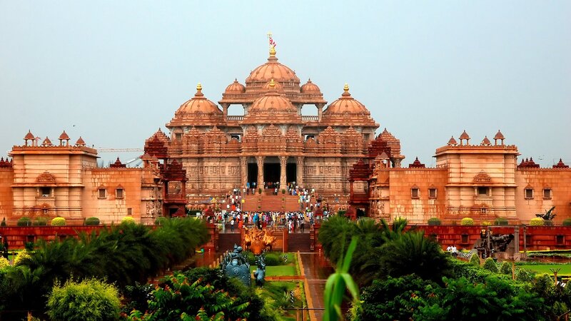 Akshardham Temple Complex — Brown