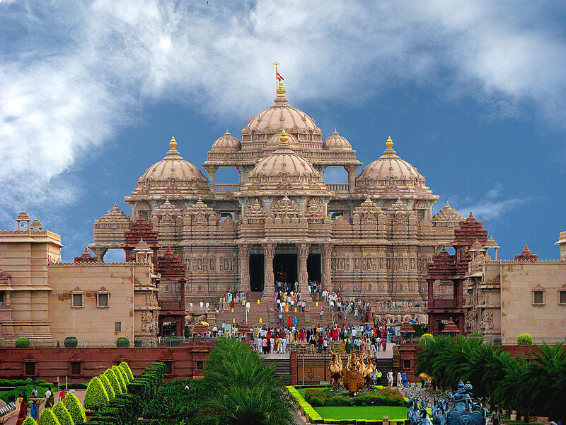 Akshardham Temple in Delhi