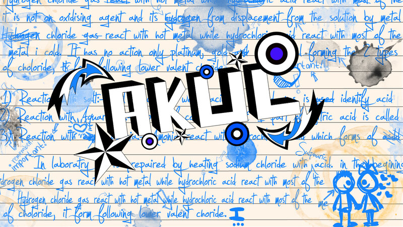 Akul Logo on Notebook