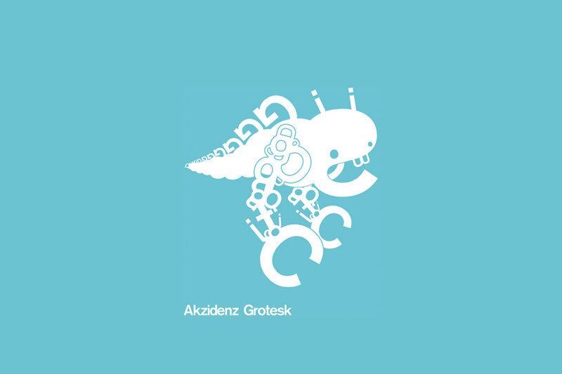 Akzidenz Grotesk logo art