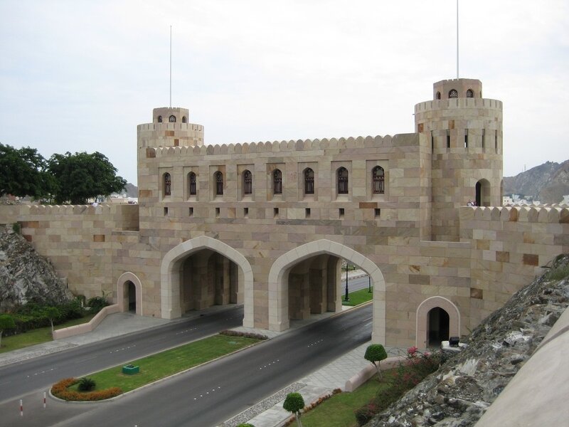 Al Alam Palace in Muscat