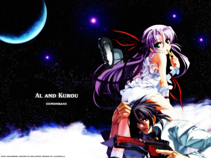 Al and Kurou in space