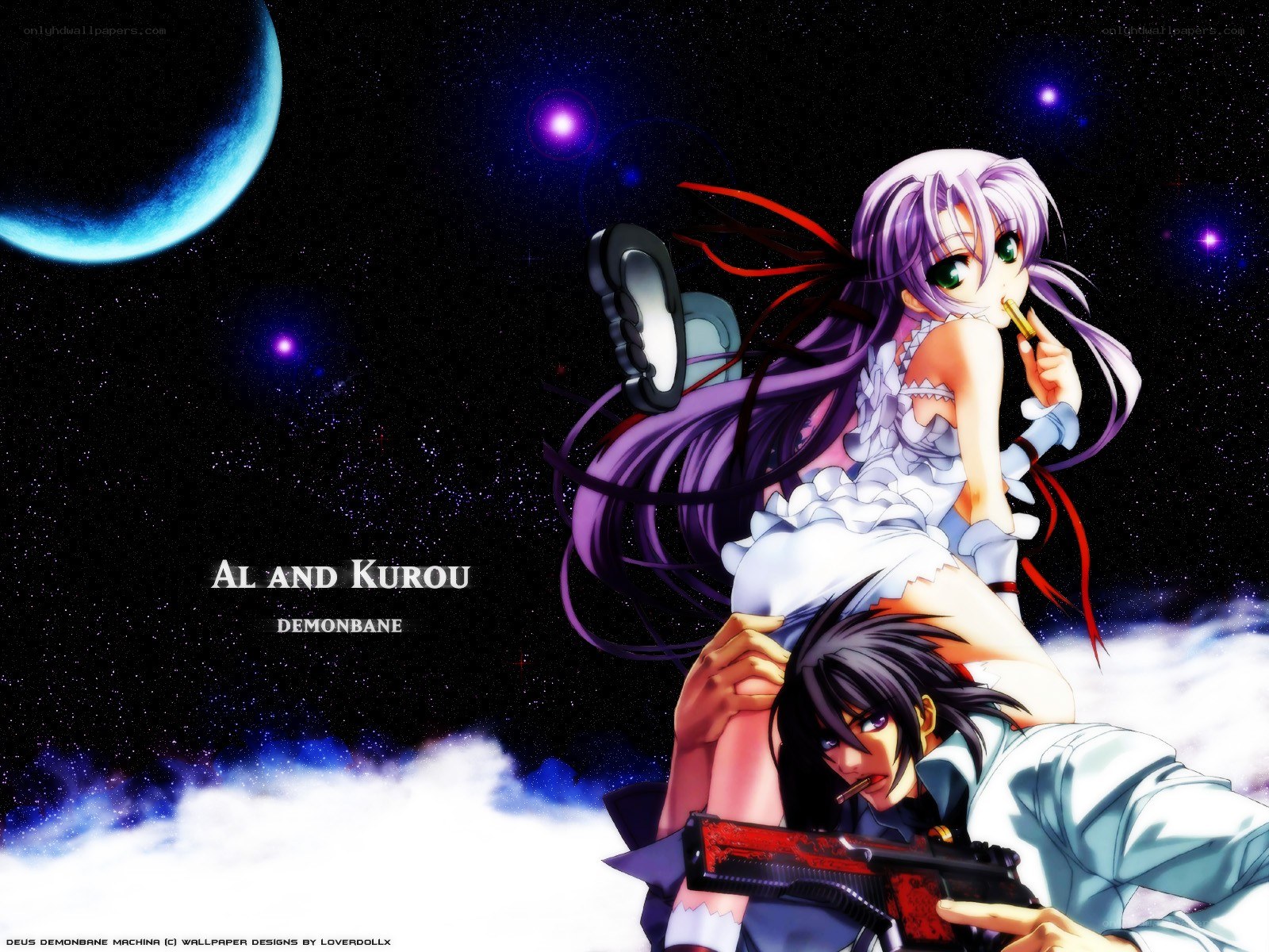 Al and Kurou in space