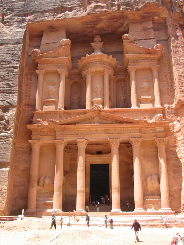Al-Khazneh in Petra — Brown, Dramatic, Afternoon, Photograph, Ancient Ruins
